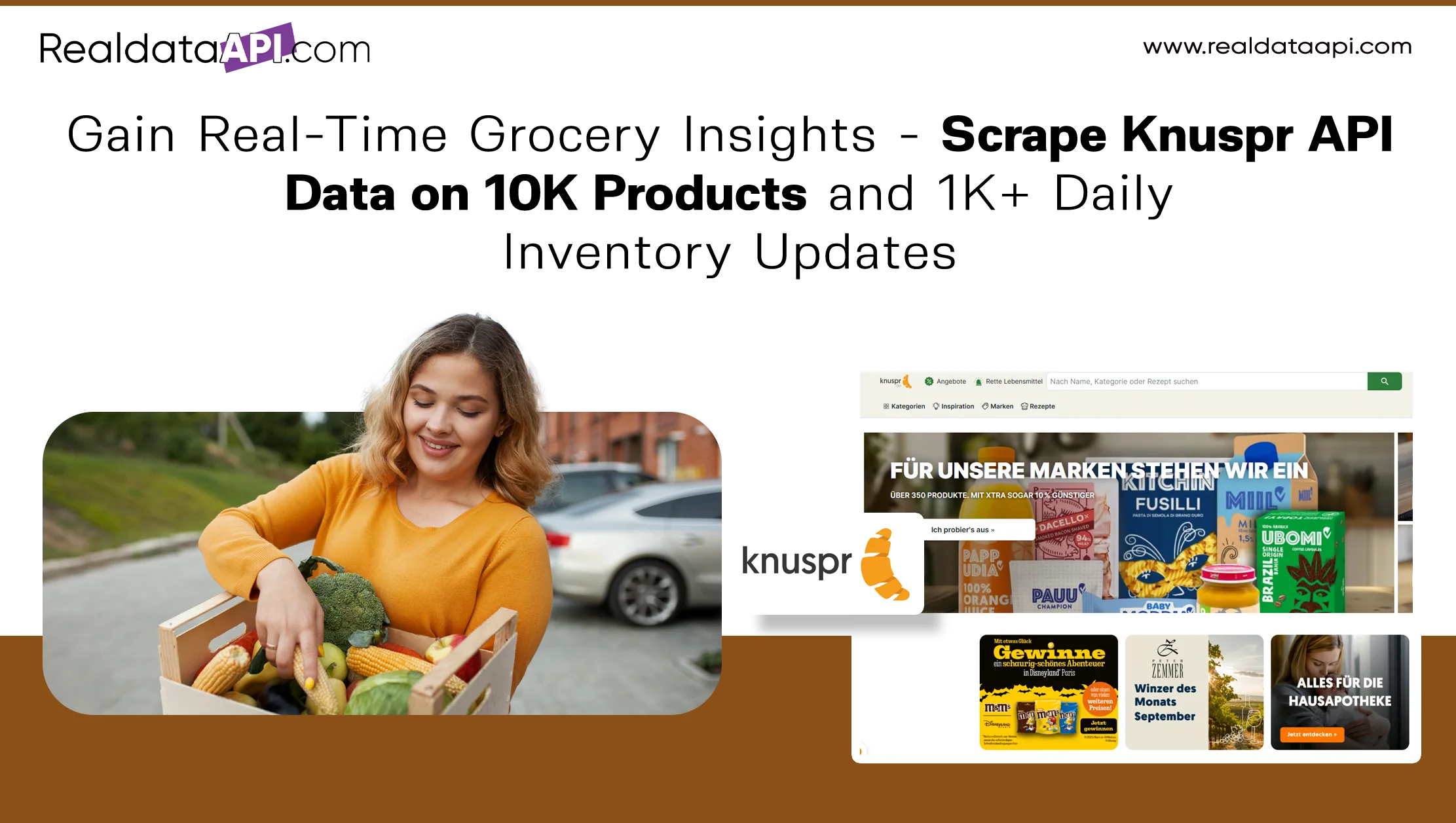 Gain Real-Time Grocery Insights - Scrape Knuspr API Data on 10K Products and 1K+ Daily Inventory Updates